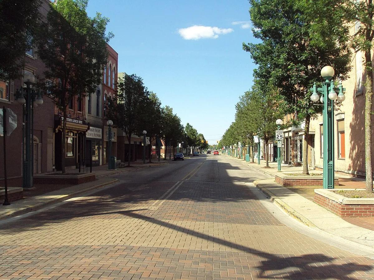Downtown Adrian, Michigan
