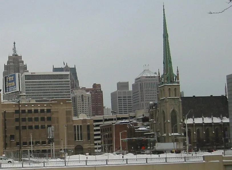 Downtown Detroit, Michigan
