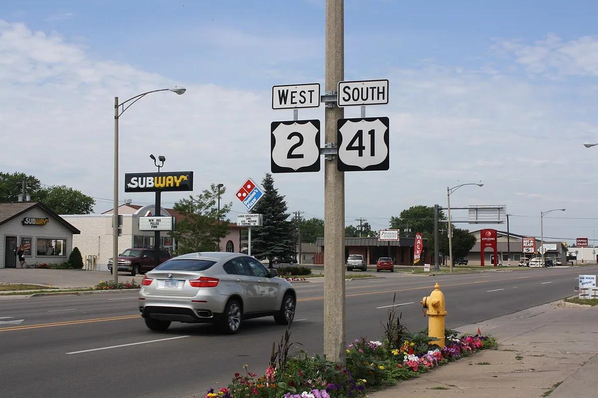 Downtown Escanaba, Michigan