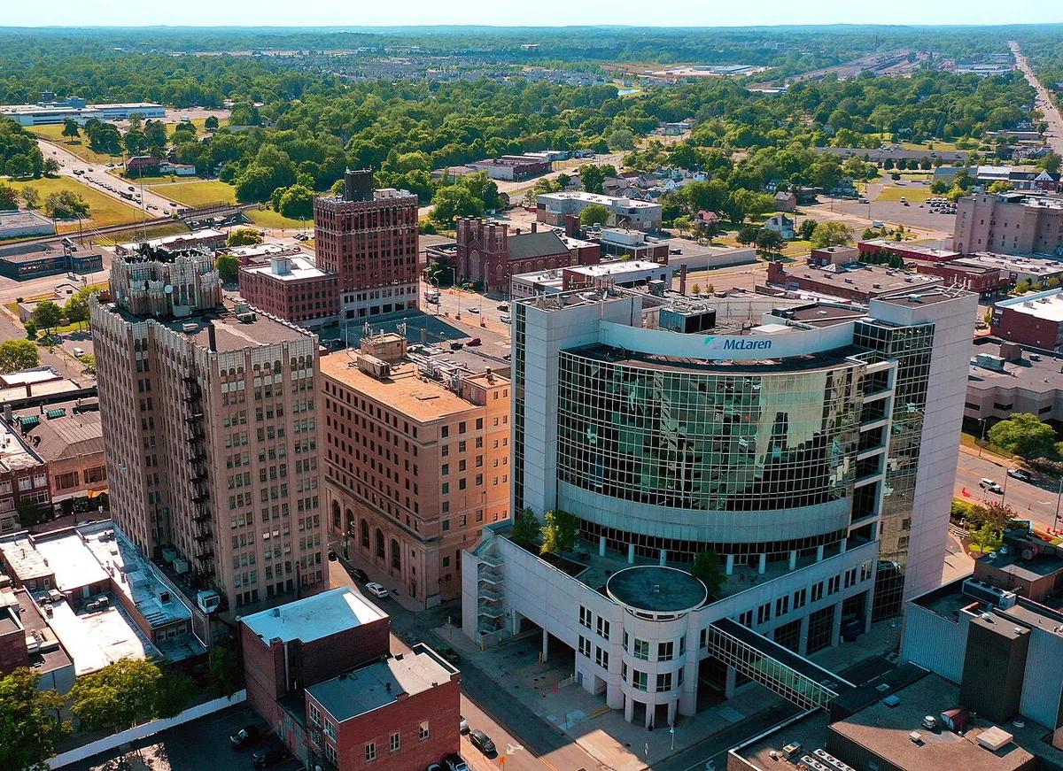 Downtown Pontiac, Michigan