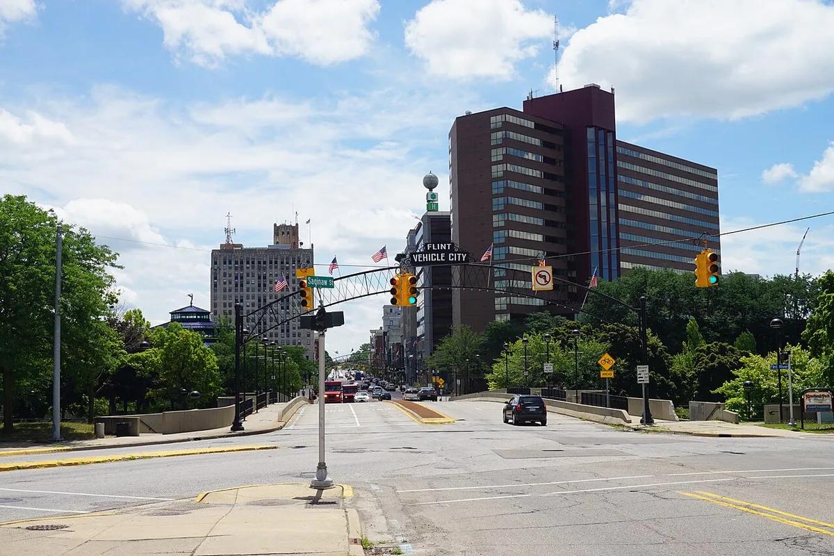 Downtown Flint, Michigan