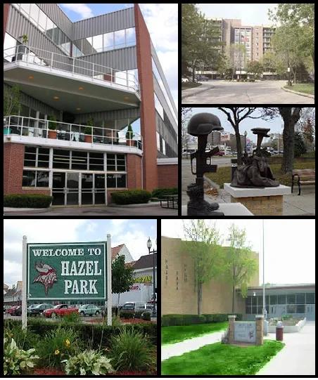 Downtown Hazel Park, Michigan