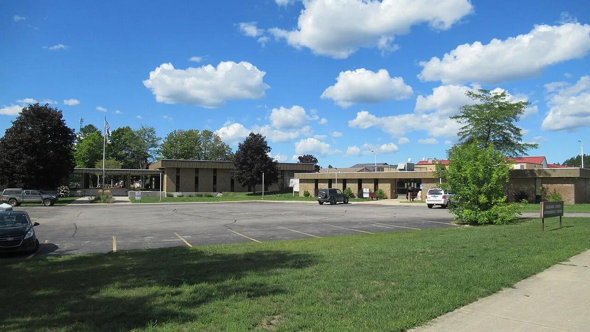 Downtown Kalkaska, Michigan