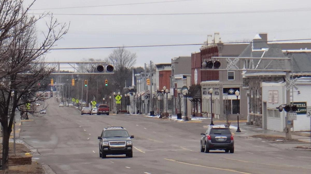 Downtown Ogemaw, Michigan